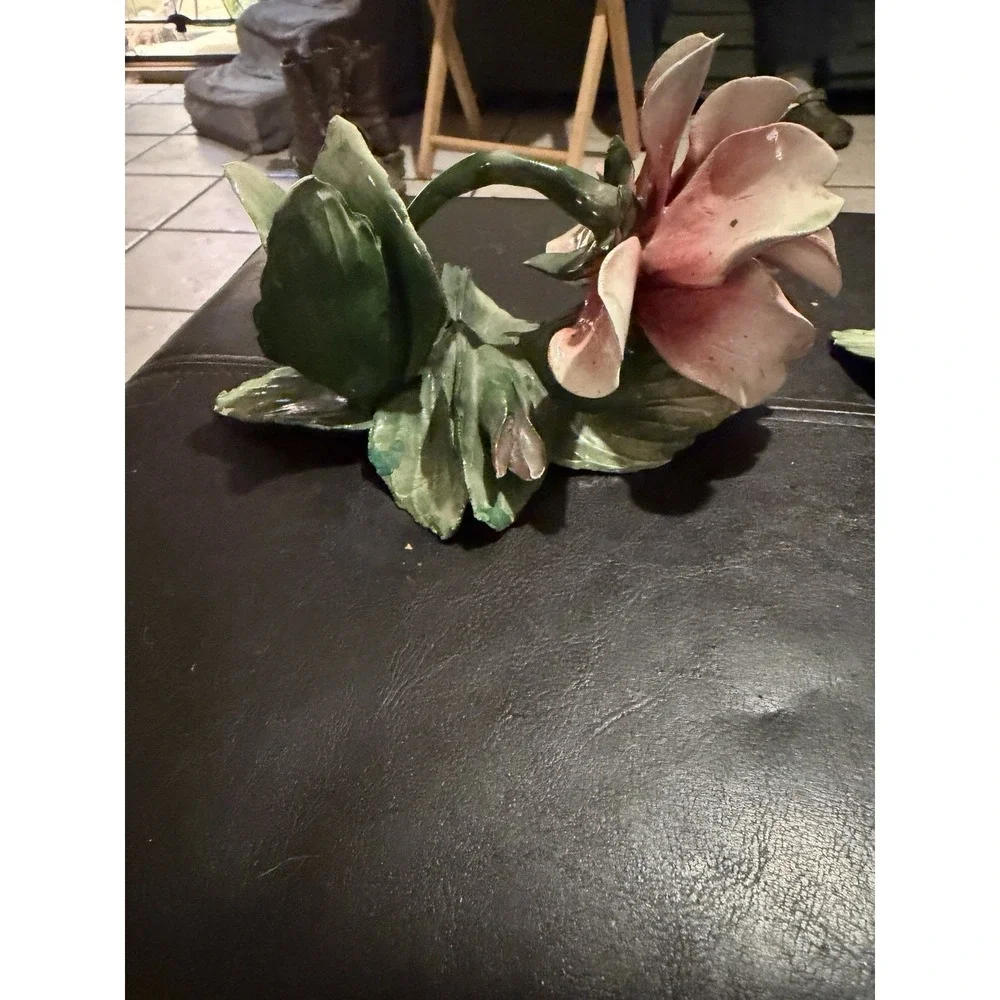Capodimonte vintage pair
